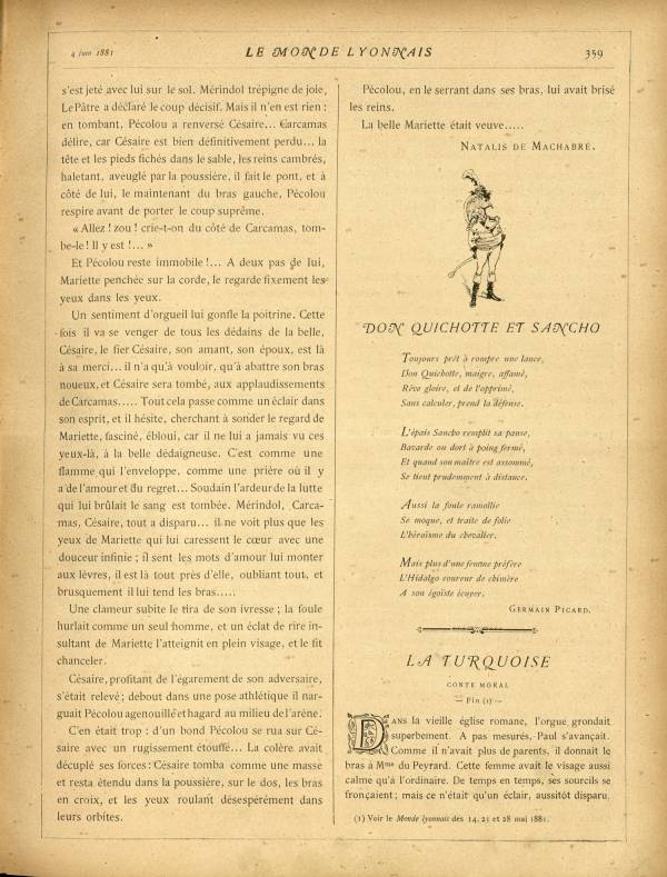 
						Affichage en mode lecture de la page
					