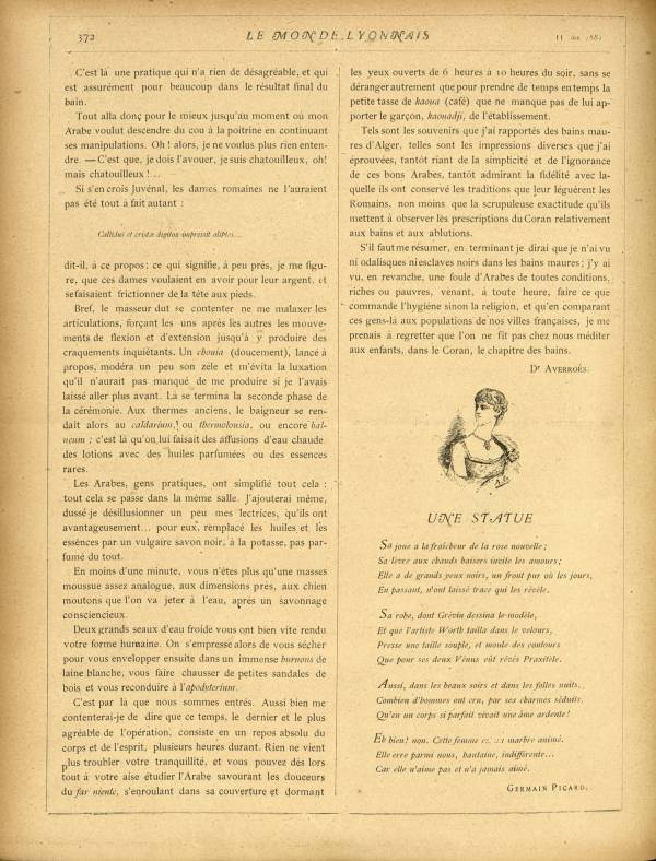 
						Affichage en mode lecture de la page
					