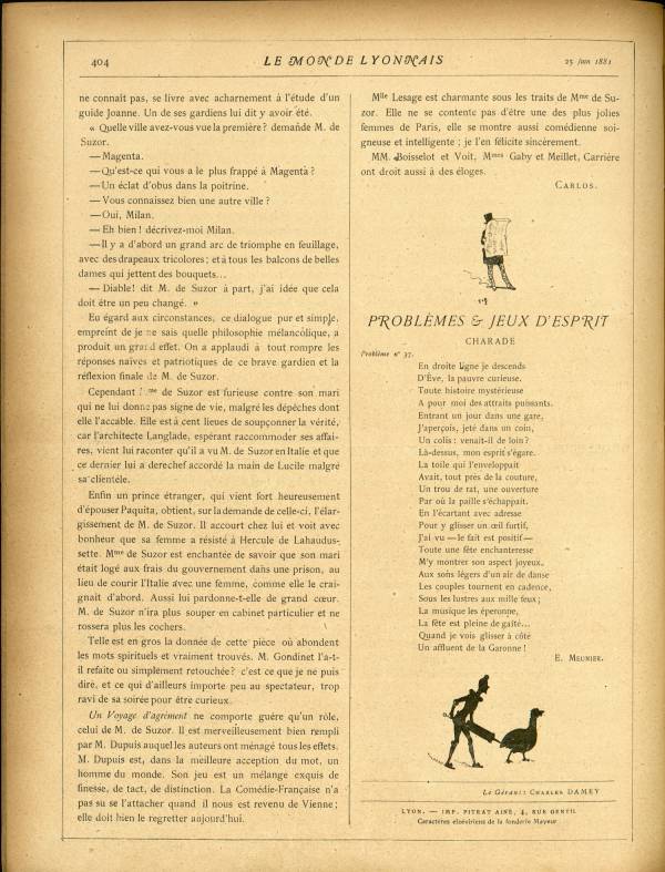 
						Affichage en mode lecture de la page
					