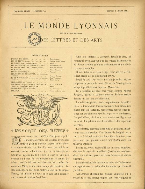 
						Affichage en mode lecture de la page
					