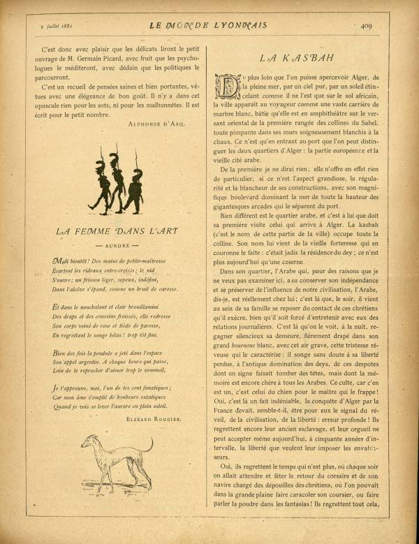 
						Affichage en mode lecture de la page
					