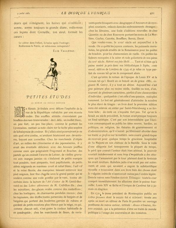 
						Affichage en mode lecture de la page
					