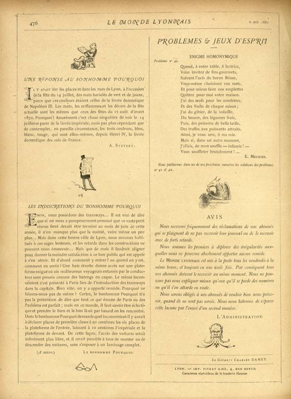 
						Affichage en mode lecture de la page
					