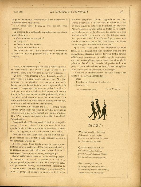 
						Affichage en mode lecture de la page
					