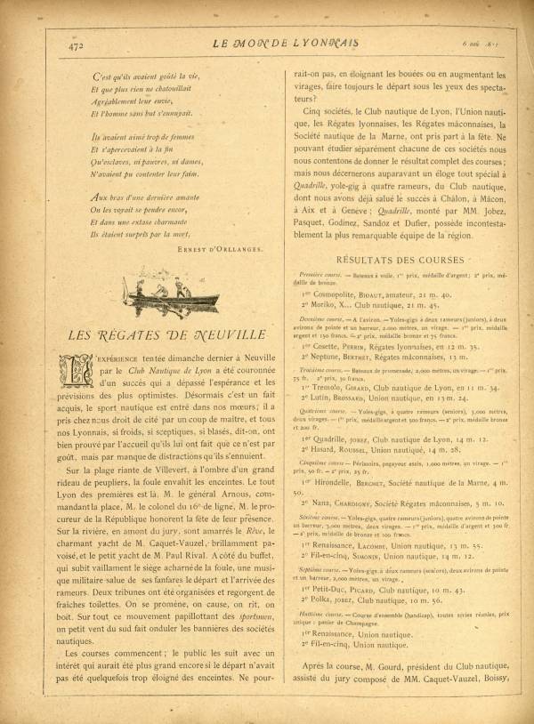 
						Affichage en mode lecture de la page
					