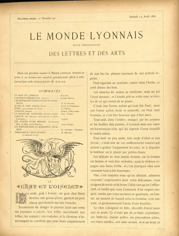 
						Affichage en mode lecture de la page
					