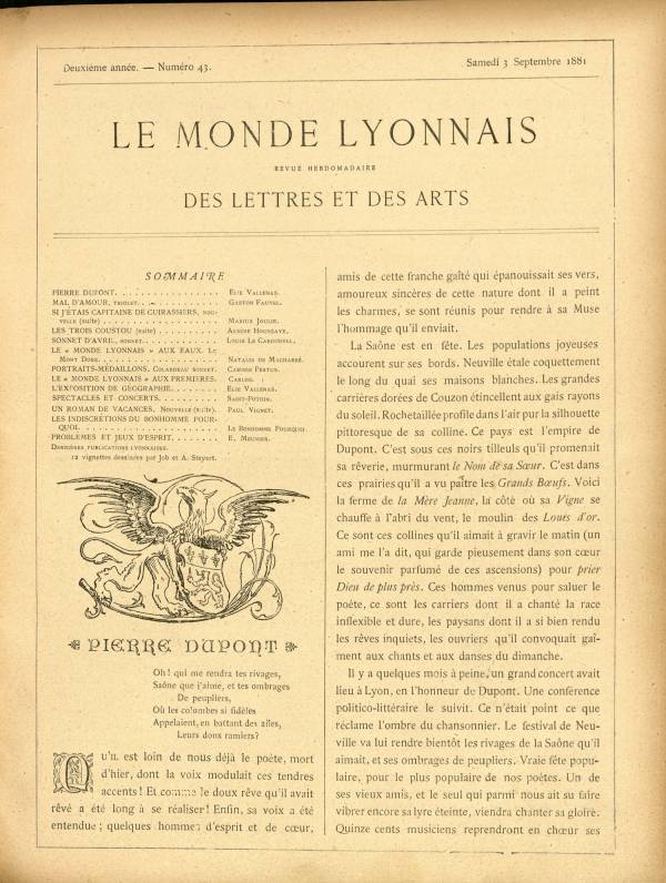 
						Affichage en mode lecture de la page
					