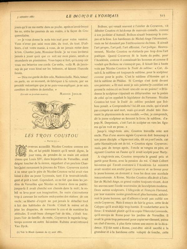 
						Affichage en mode lecture de la page
					