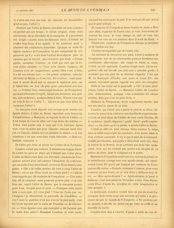 
						Affichage en mode lecture de la page
					