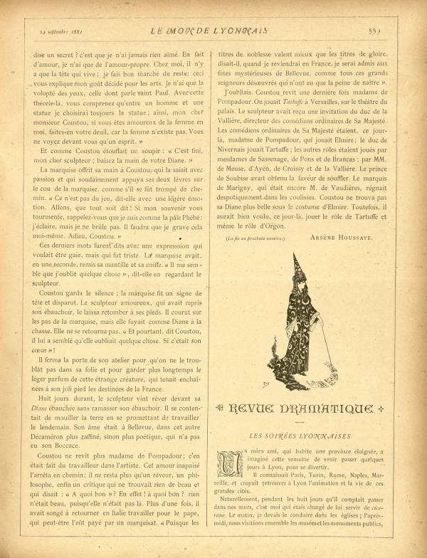 
						Affichage en mode lecture de la page
					