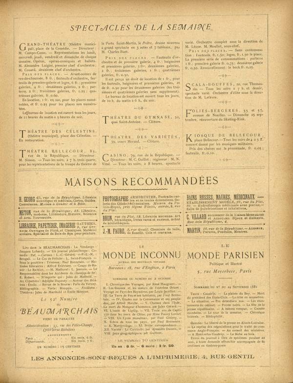
						Affichage en mode lecture de la page
					