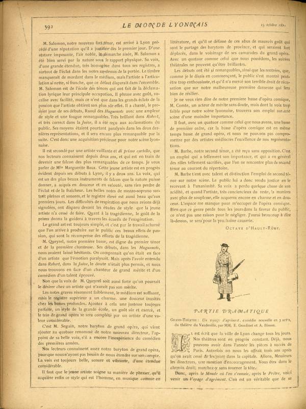 
						Affichage en mode lecture de la page
					