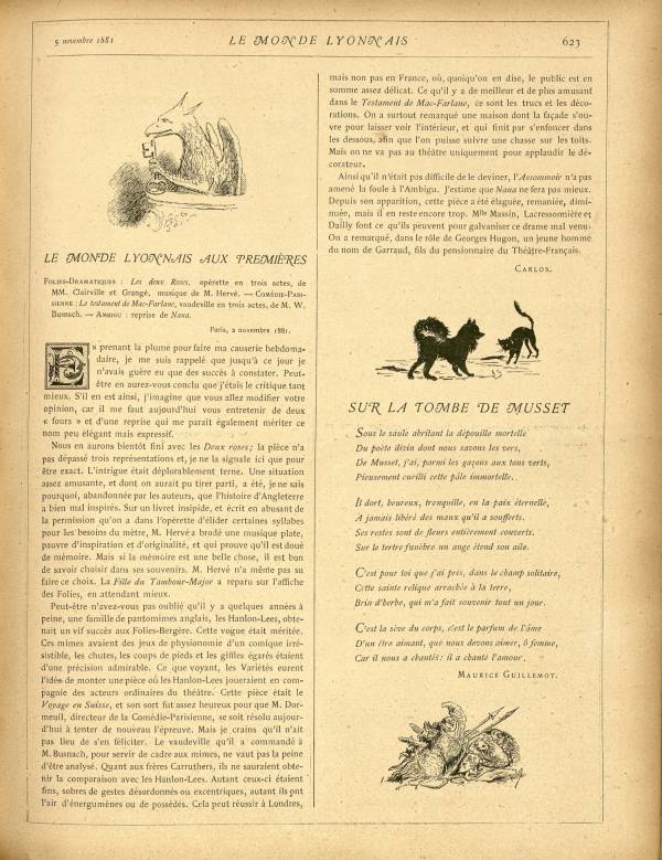 
						Affichage en mode lecture de la page
					