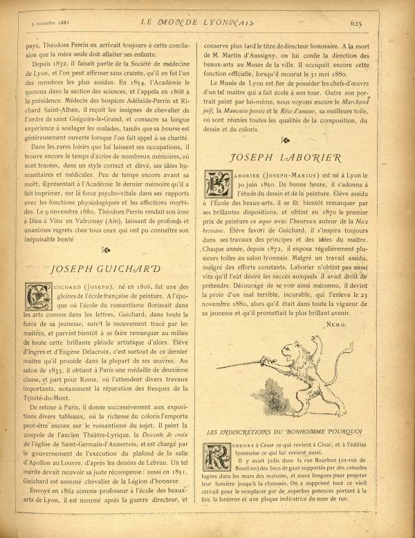 
						Affichage en mode lecture de la page
					