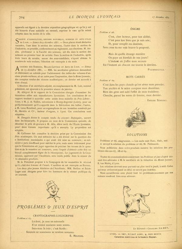 
						Affichage en mode lecture de la page
					