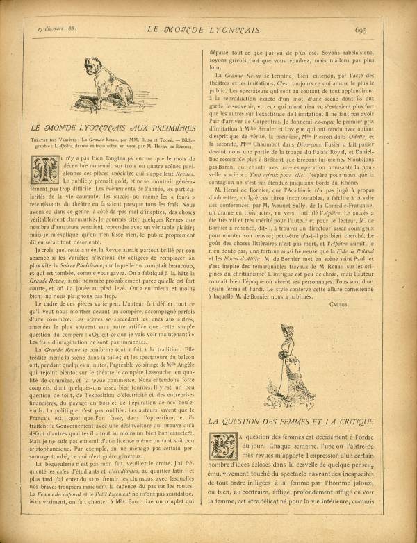 
						Affichage en mode lecture de la page
					