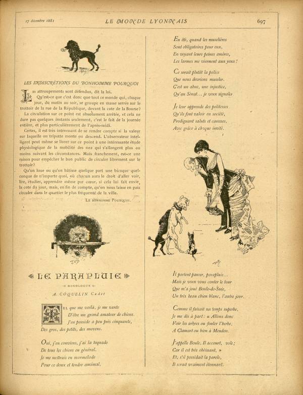 
						Affichage en mode lecture de la page
					