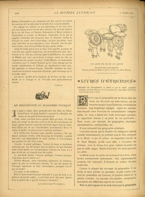 
						Affichage en mode lecture de la page
					