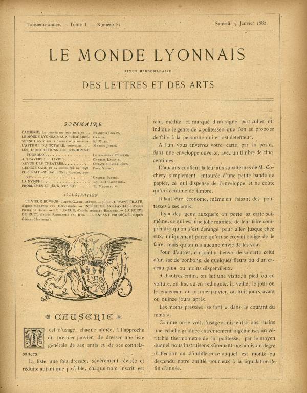 
						Affichage en mode lecture de la page
					