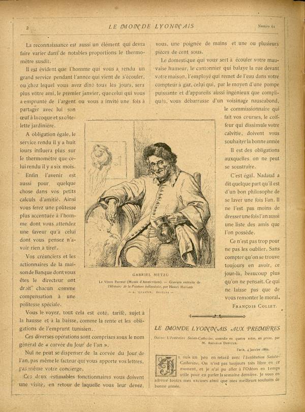 
						Affichage en mode lecture de la page
					