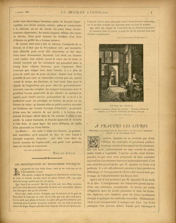 
						Affichage en mode lecture de la page
					