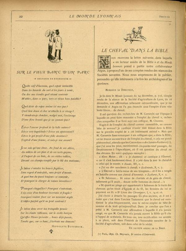 
						Affichage en mode lecture de la page
					