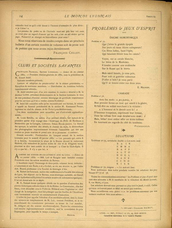 
						Affichage en mode lecture de la page
					