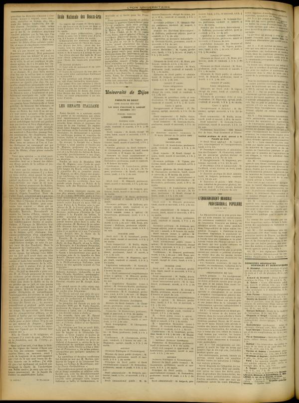 
						Affichage en mode lecture de la page
					