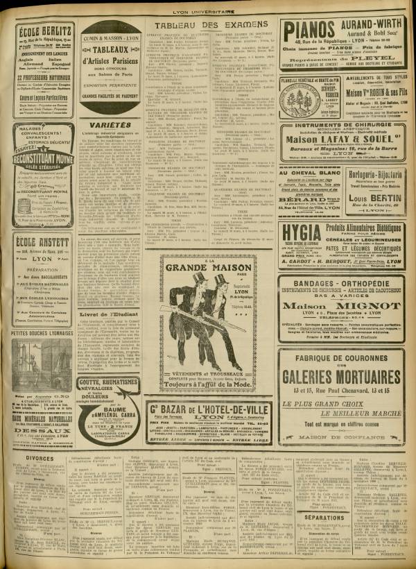 
						Affichage en mode lecture de la page
					