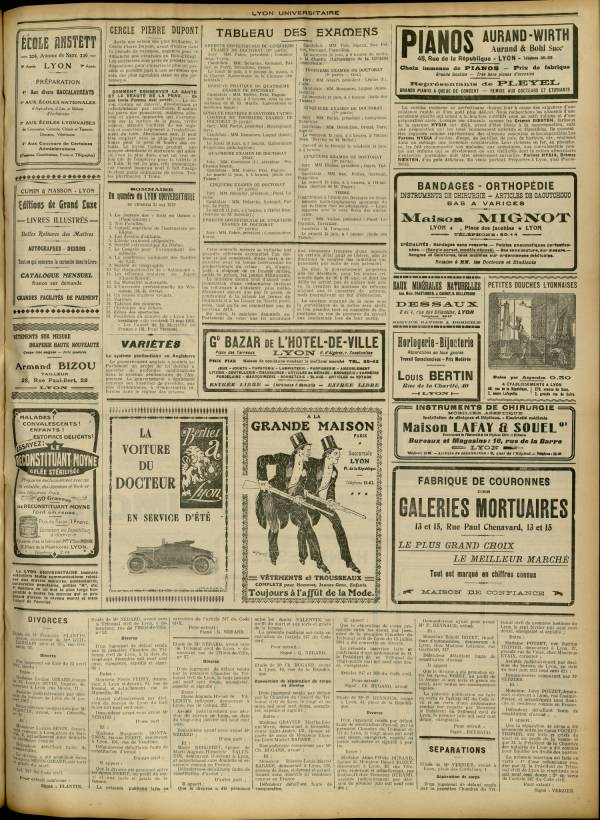 
						Affichage en mode lecture de la page
					