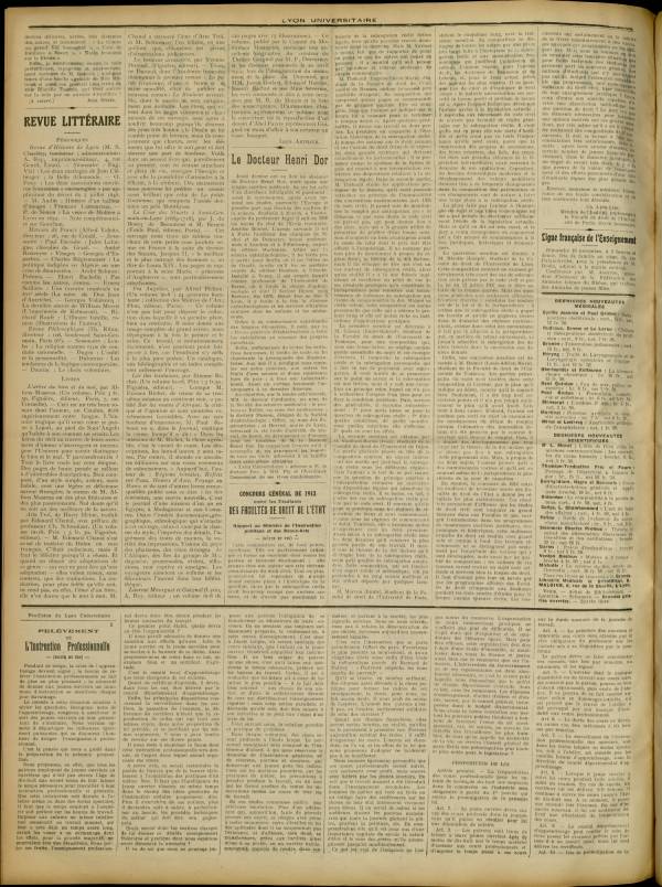 
						Affichage en mode lecture de la page
					