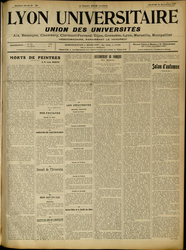 
						Affichage en mode lecture de la page
					