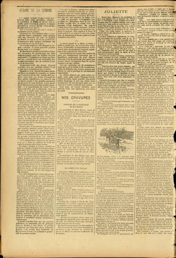 
						Affichage en mode lecture de la page
					