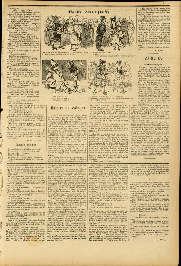 
						Affichage en mode lecture de la page
					