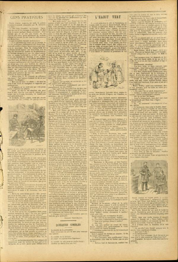 
						Affichage en mode lecture de la page
					