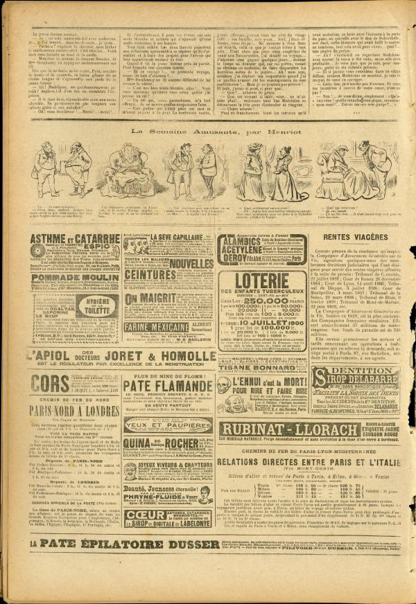 
						Affichage en mode lecture de la page
					