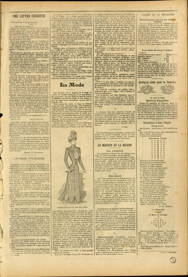 
						Affichage en mode lecture de la page
					