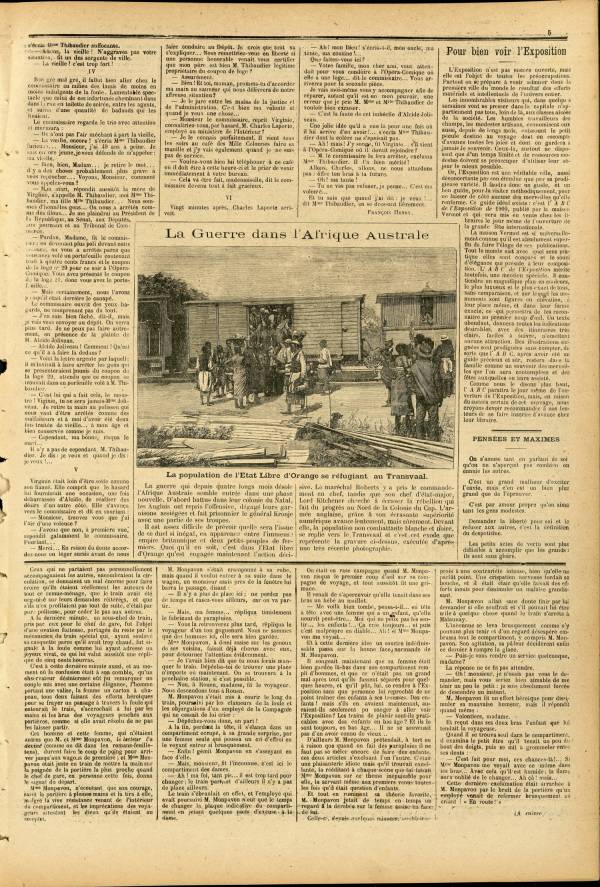 
						Affichage en mode lecture de la page
					