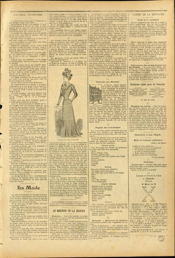 
						Affichage en mode lecture de la page
					