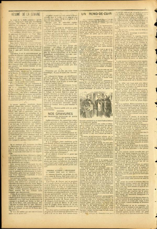 
						Affichage en mode lecture de la page
					