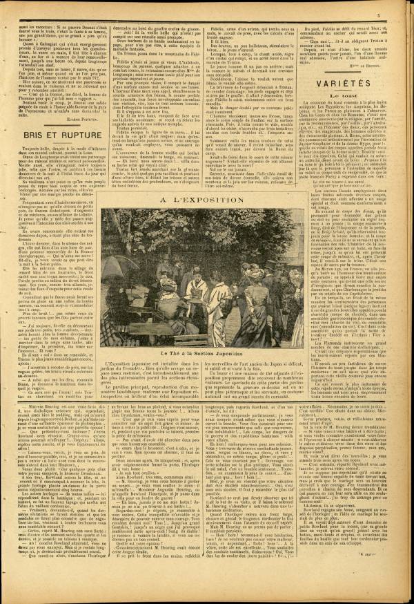 
						Affichage en mode lecture de la page
					