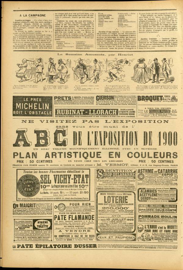 
						Affichage en mode lecture de la page
					