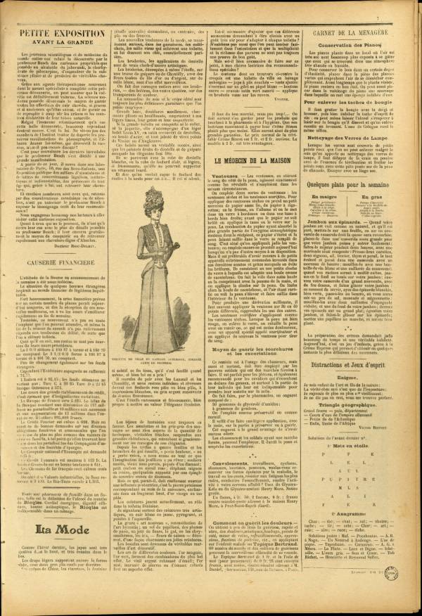 
						Affichage en mode lecture de la page
					