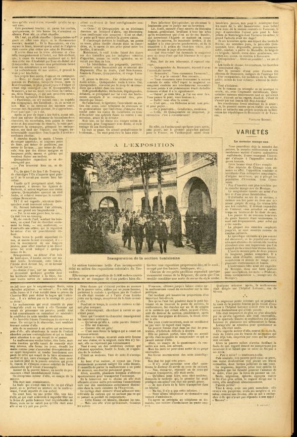 
						Affichage en mode lecture de la page
					