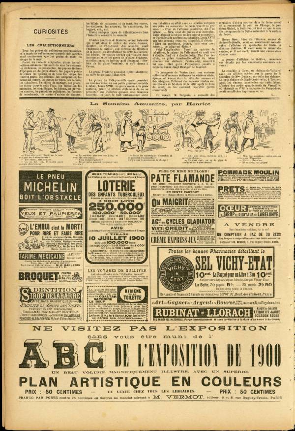 
						Affichage en mode lecture de la page
					