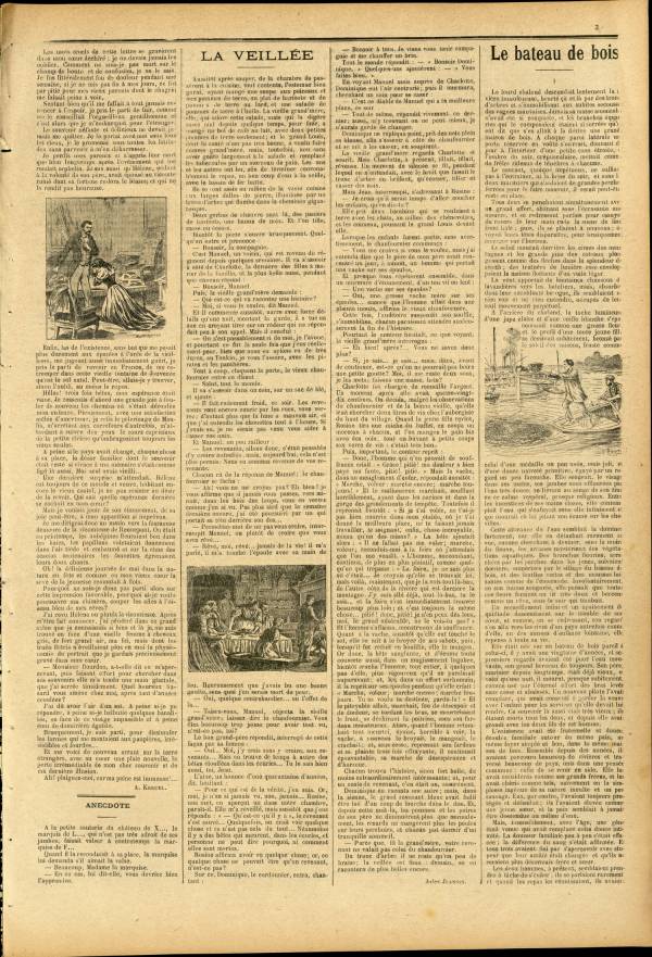 
						Affichage en mode lecture de la page
					