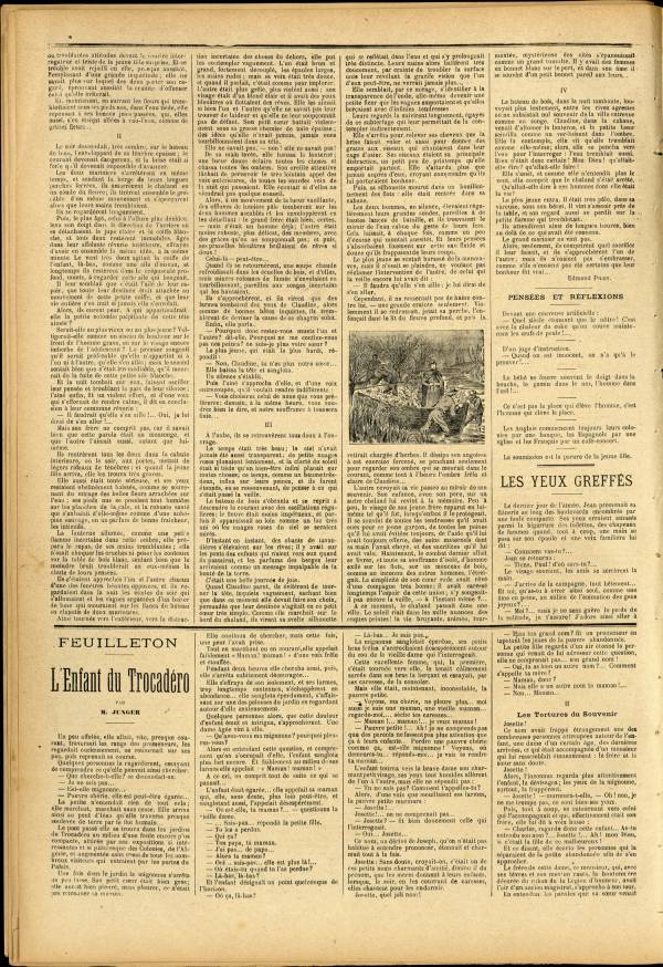 
						Affichage en mode lecture de la page
					