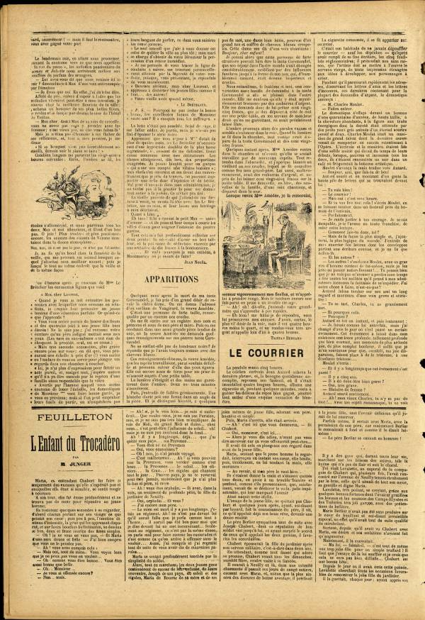 
						Affichage en mode lecture de la page
					