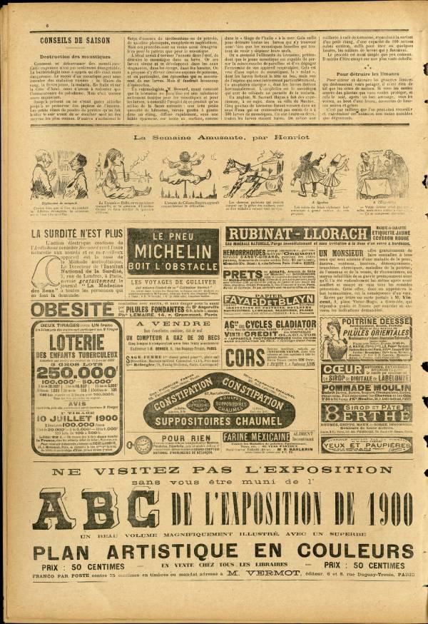 
						Affichage en mode lecture de la page
					