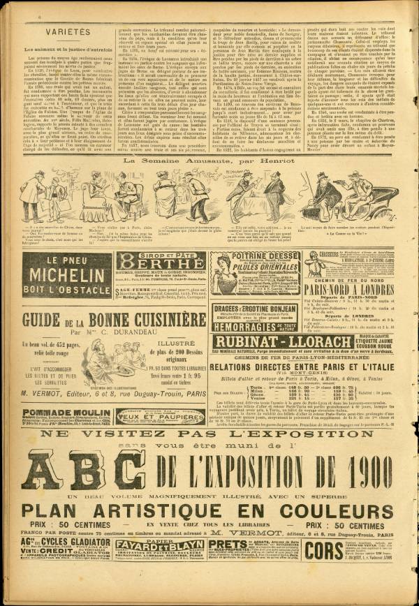 
						Affichage en mode lecture de la page
					